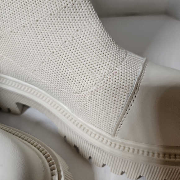 Slip on knit unbranded boot beige - Picture 6 of 7